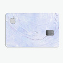 Subtle Purple Textured Marble - Premium Protective Decal Skin-Kit for the Apple Credit Card