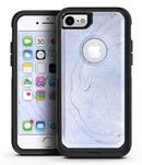 Subtle Purple Textured Marble - iPhone 7 or 7 Plus Commuter Case Skin Kit