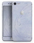 Subtle Purple Textured Marble - Skin-kit for the iPhone 8 or 8 Plus