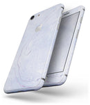 Subtle Purple Textured Marble - Skin-kit for the iPhone 8 or 8 Plus
