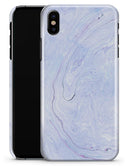 Subtle Purple Textured Marble - iPhone X Clipit Case