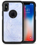 Subtle Purple Textured Marble - iPhone X OtterBox Case & Skin Kits