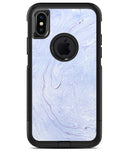 Subtle Purple Textured Marble - iPhone X OtterBox Case & Skin Kits