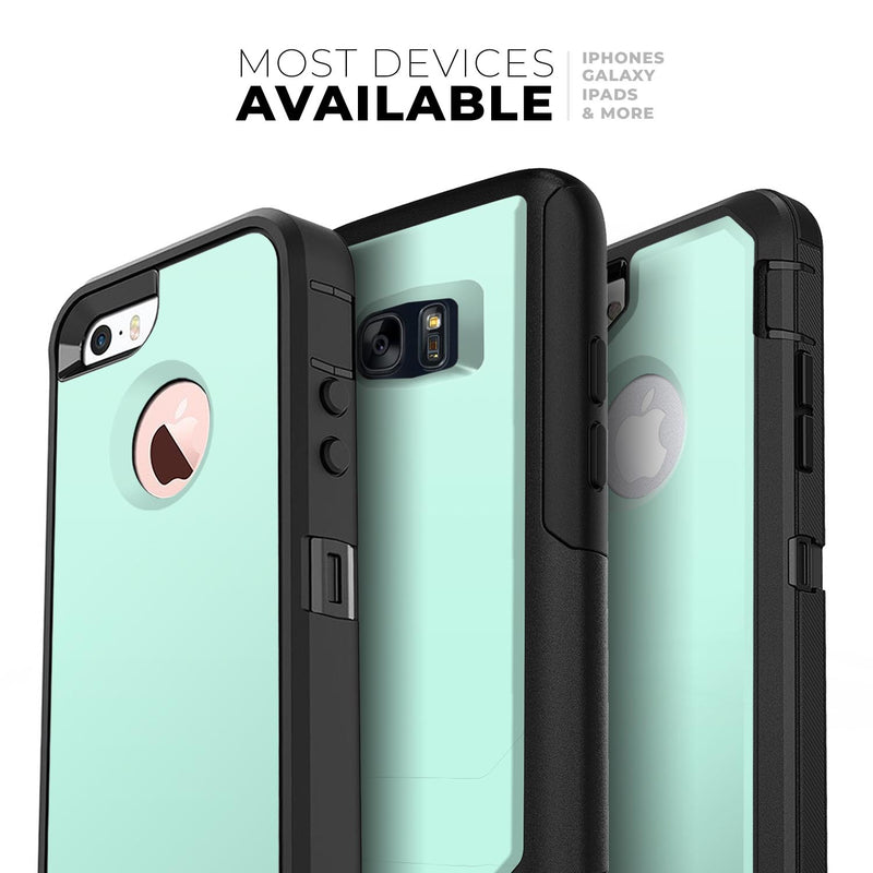 Subtle Solid Green - Skin Kit for the iPhone OtterBox Cases