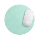 Subtle Solid Green// WaterProof Rubber Foam Backed Anti-Slip Mouse Pad for Home Work Office or Gaming Computer Desk