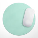 Subtle Solid Green// WaterProof Rubber Foam Backed Anti-Slip Mouse Pad for Home Work Office or Gaming Computer Desk