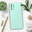 Subtle Solid Green - Premium Vinyl Skin Decal for Samsung Galaxy S25 Ultra, S24, S23, S22 & All Galaxy S Models