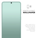 Subtle Solid Green - Premium Vinyl Skin Decal for Samsung Galaxy S25 Ultra, S24, S23, S22 & All Galaxy S Models