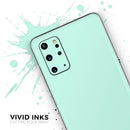 Subtle Solid Green - Premium Vinyl Skin Decal for Samsung Galaxy S25 Ultra, S24, S23, S22 & All Galaxy S Models