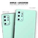 Subtle Solid Green - Premium Vinyl Skin Decal for Samsung Galaxy S25 Ultra, S24, S23, S22 & All Galaxy S Models