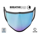 Subtle Tie-Dye Tone - Made in USA Mouth Cover Unisex Anti-Dust Cotton Blend Reusable & Washable Face Mask with Adjustable Sizing for Adult or Child