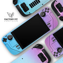 Subtle Tie-Dye Tone // Full Body Skin Decal Wrap Kit for the Steam Deck handheld gaming computer