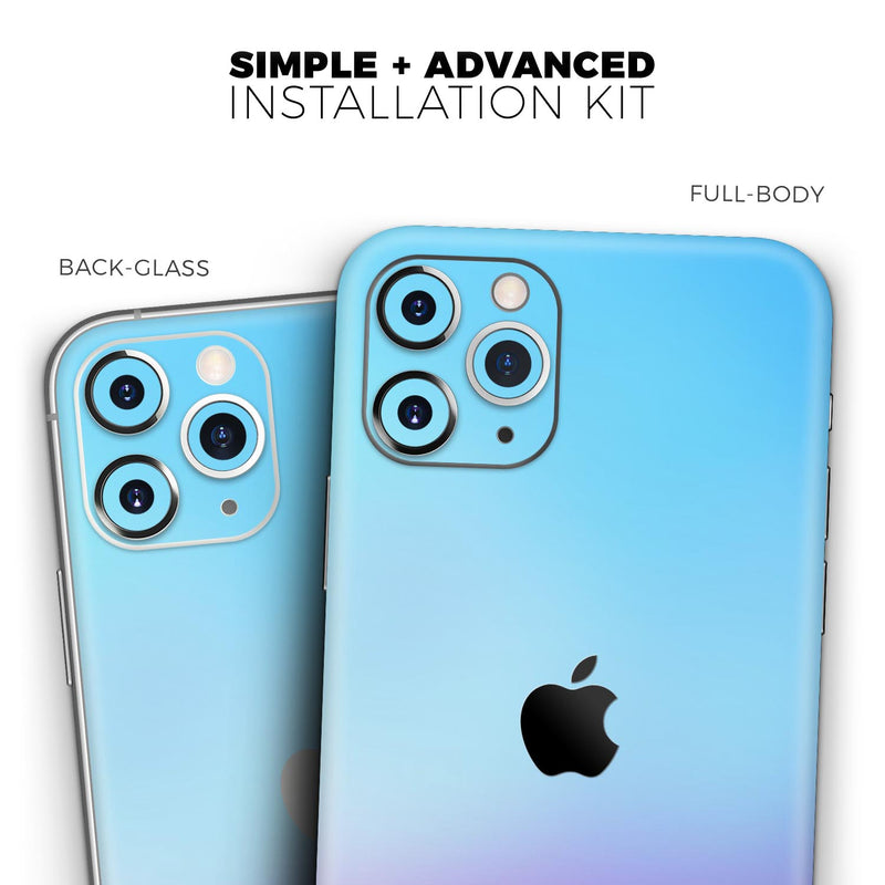Subtle Tie-Dye Tone // Skin-Kit compatible with the Apple iPhone 14, 13, 12, 12 Pro Max, 12 Mini, 11 Pro, SE, X/XS + (All iPhones Available)