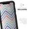 Subtle Vintage Multi-Colored Chevron Pattern - Skin Kit for the iPhone OtterBox Cases