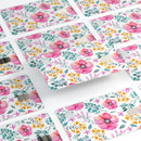 Subtle Watercolor Pink Floral - Premium Protective Decal Skin-Kit for the Apple Credit Card