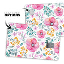 Subtle Watercolor Pink Floral - Premium Protective Decal Skin-Kit for the Apple Credit Card