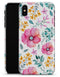 Subtle Watercolor Pink Floral - iPhone X Clipit Case