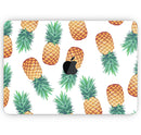 Summer Pineapple Seamless v1 - Skin Decal Wrap Kit Compatible with the Apple MacBook Pro, Pro with Touch Bar or Air (11", 12", 13", 15" & 16" - All Versions Available)