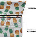 Summer Pineapple Seamless v1 - Skin Decal Wrap Kit Compatible with the Apple MacBook Pro, Pro with Touch Bar or Air (11", 12", 13", 15" & 16" - All Versions Available)
