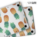 Summer Pineapple Seamless v1 - Skin Decal Wrap Kit Compatible with the Apple MacBook Pro, Pro with Touch Bar or Air (11", 12", 13", 15" & 16" - All Versions Available)