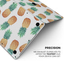 Summer Pineapple Seamless v1 - Skin Decal Wrap Kit Compatible with the Apple MacBook Pro, Pro with Touch Bar or Air (11", 12", 13", 15" & 16" - All Versions Available)