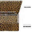 Summer Tiger Fur - Skin Decal Wrap Kit Compatible with the Apple MacBook Pro, Pro with Touch Bar or Air (11", 12", 13", 15" & 16" - All Versions Available)