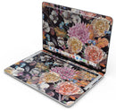Summer Watercolor Floral v1 - Skin Decal Wrap Kit Compatible with the Apple MacBook Pro, Pro with Touch Bar or Air (11", 12", 13", 15" & 16" - All Versions Available)