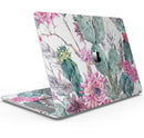 Summer Watercolor Floral v2 - Skin Decal Wrap Kit Compatible with the Apple MacBook Pro, Pro with Touch Bar or Air (11", 12", 13", 15" & 16" - All Versions Available)