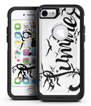 Summer Black Seagulls - iPhone 7 or 7 Plus Commuter Case Skin Kit