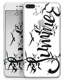 Summer Black Seagulls - Skin-kit for the iPhone 8 or 8 Plus