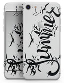 Summer Black Seagulls - Skin-kit for the iPhone 8 or 8 Plus