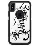 Summer Black Seagulls - iPhone X OtterBox Case & Skin Kits