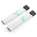 Summer Blue Watercolor Seagulls - Premium Decal Protective Skin-Wrap Sticker compatible with the Juul Labs vaping device