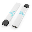 Summer Blue Watercolor Seagulls - Premium Decal Protective Skin-Wrap Sticker compatible with the Juul Labs vaping device