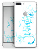 Summer Blue Watercolor Seagulls - Skin-kit for the iPhone 8 or 8 Plus