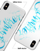 Summer Blue Watercolor Seagulls - iPhone X Clipit Case