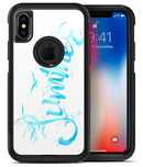 Summer Blue Watercolor Seagulls - iPhone X OtterBox Case & Skin Kits