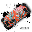 Summer Floral Coral v2 // Vinyl Skin Wrap for Steam Deck OLED & Steam Deck (LCD) — Soft Matte or Ultra Gloss