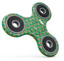 Summer Green and Gold v1 Full-Body Fidget Spinner Skin-Kit
