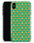 Summer Green and Gold v1 - iPhone X Clipit Case