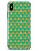 Summer Green and Gold v1 - iPhone X Clipit Case