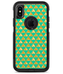 Summer Green and Gold v1 - iPhone X OtterBox Case & Skin Kits