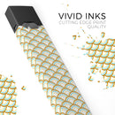 Summer Hoops v1 - Premium Decal Protective Skin-Wrap Sticker compatible with the Juul Labs vaping device