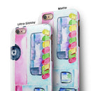 Summer Mode Ice Cream Truck iPhone 6/6s or 6/6s Plus 2-Piece Hybrid INK-Fuzed Case