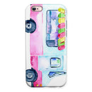 Summer Mode Ice Cream Truck iPhone 6/6s or 6/6s Plus 2-Piece Hybrid INK-Fuzed Case