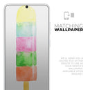 Summer Mode Ice Cream V1 - Premium Vinyl Skin Decal for Samsung Galaxy S25 Ultra, S24, S23, S22 & All Galaxy S Models