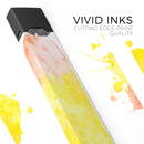 Summer Mode Ice Cream v12 - Premium Decal Protective Skin-Wrap Sticker compatible with the Juul Labs vaping device