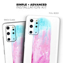 Summer Mode Ice Cream v14 - Premium Vinyl Skin Decal for Samsung Galaxy S25 Ultra, S24, S23, S22 & All Galaxy S Models