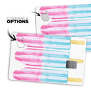 Summer Mode Ice Cream v4 - Premium Protective Decal Skin-Kit for the Apple Credit Card