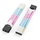 Summer Mode Ice Cream v4 - Premium Decal Protective Skin-Wrap Sticker compatible with the Juul Labs vaping device